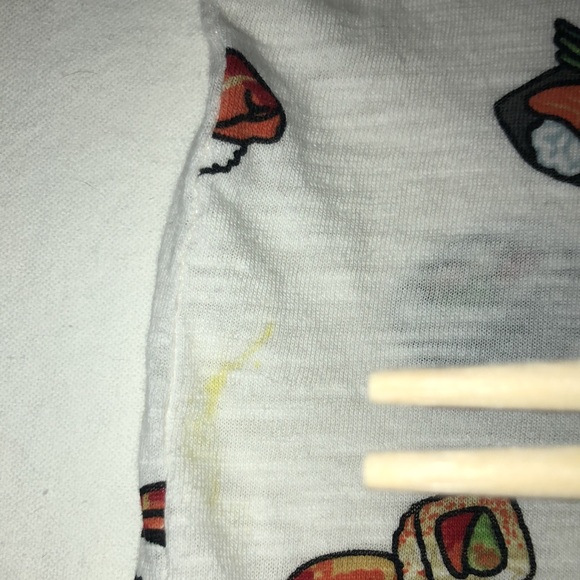 Forever 21 T-shirt with sushi 🍣 all over it  #sushi - Picture 9 of 9